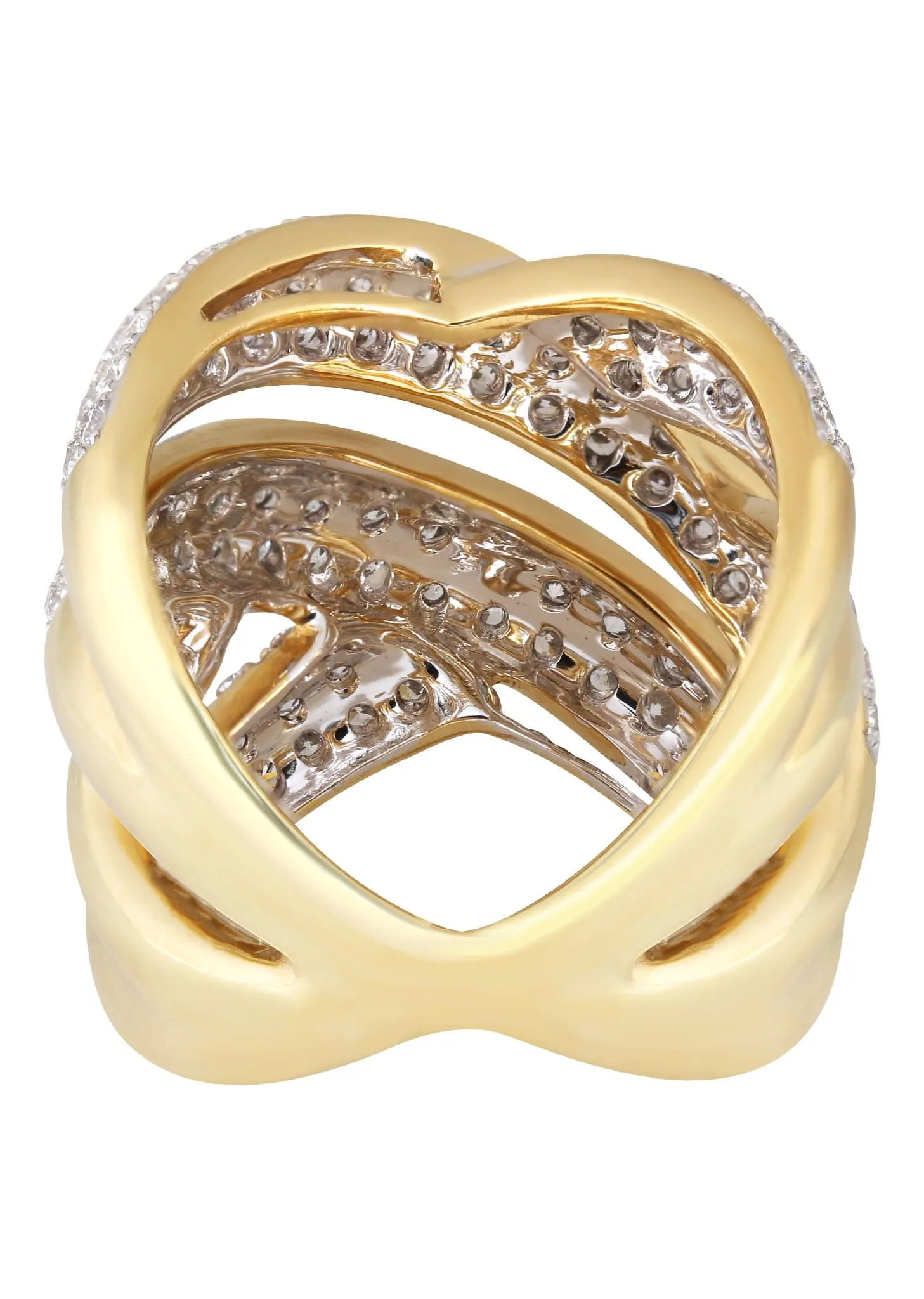 14K Ladies Diamond Cocktail Ring | 4.74 Carats | 16.04 Grams