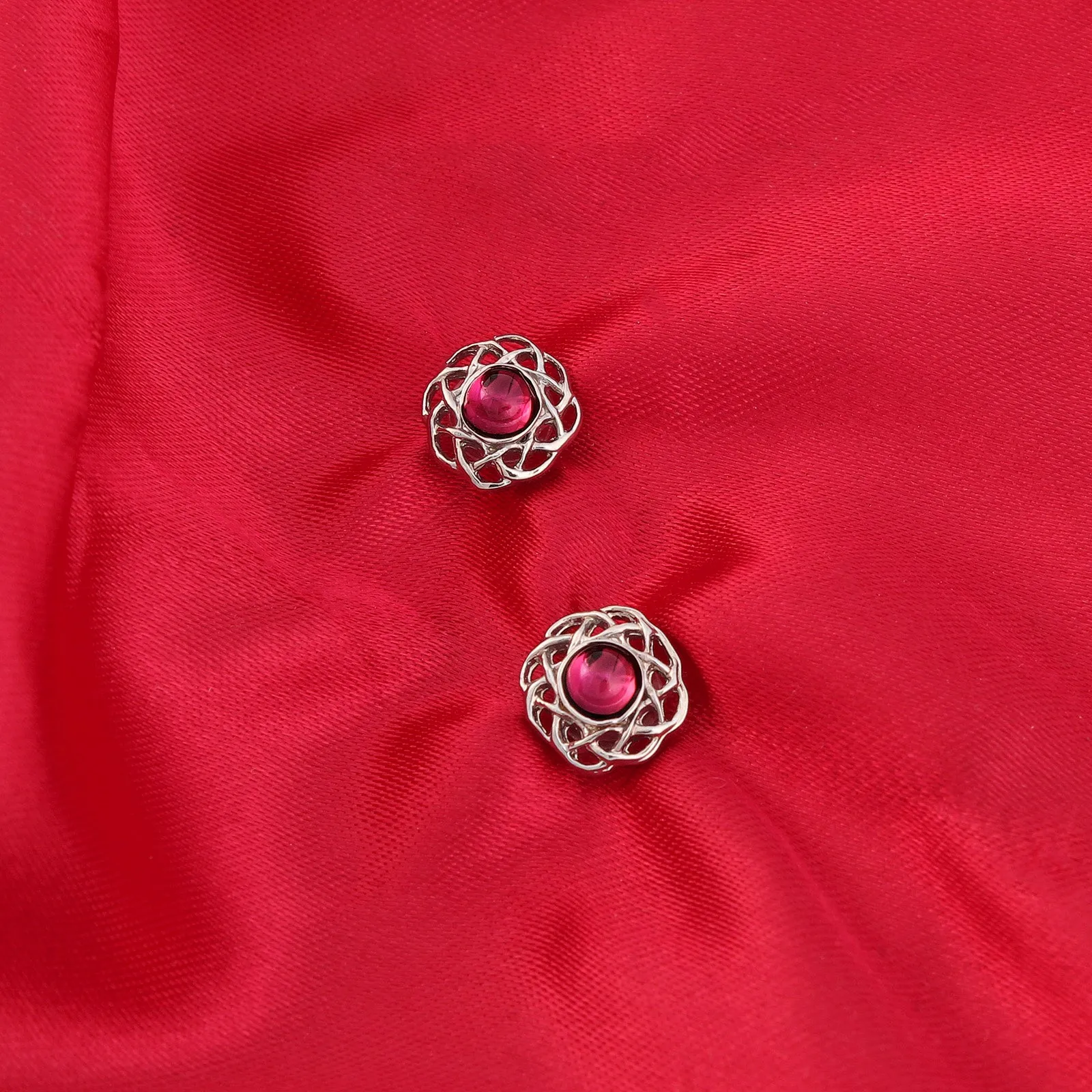 Art Pewter Earrings February
