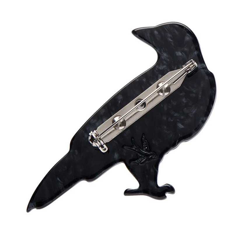 Black as Night Brooch