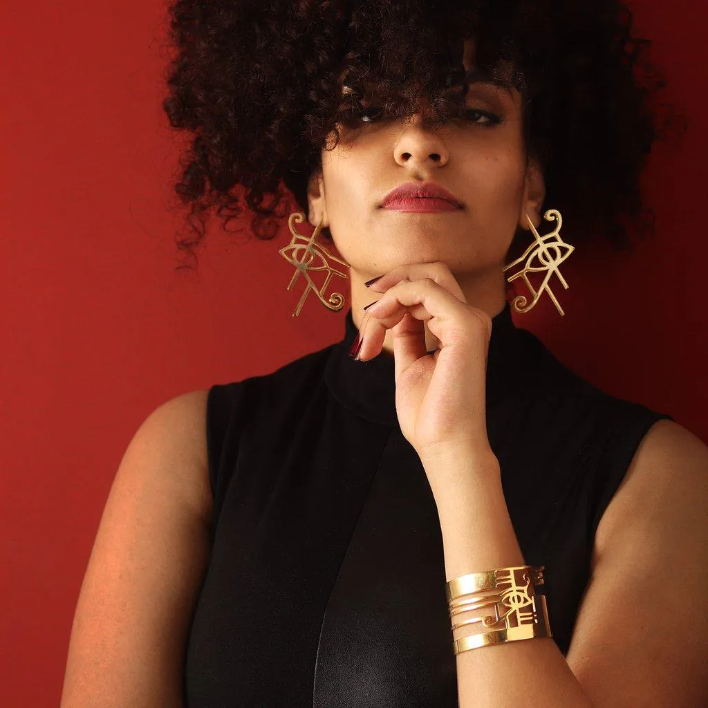 Eye of Horus Cuff Bracelet