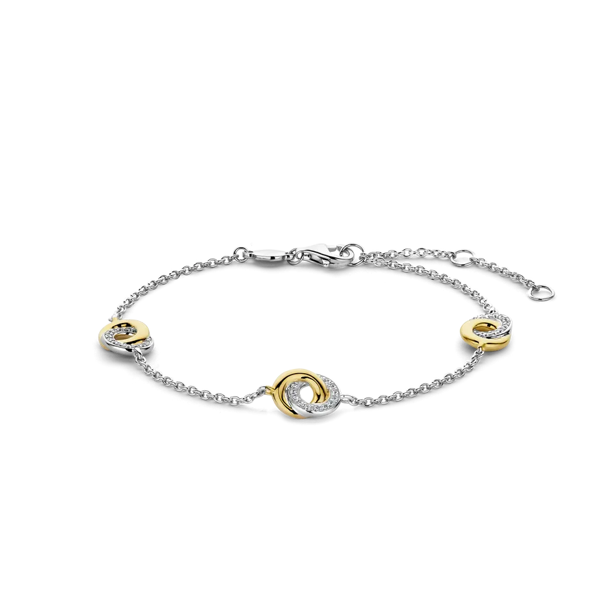 Milano Infinity Bracelet - Silver/Gold - 2925ZY